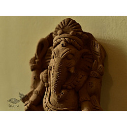 Molela ❉ Terracotta Plaques ❉ Ganpati