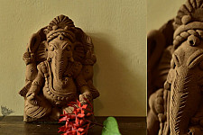 Molela ❉ Terracotta Plaques ❉ Ganpati