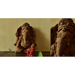 Molela ❉ Terracotta Plaques ❉ Ganpati