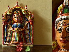 Molela ❉ Terracotta Plaques ❉ Handmade Goddess Idol