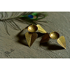 Ahar ✽ Handmade Brass ~ Candle Stand / Diya (Single Piece) ✽ 21