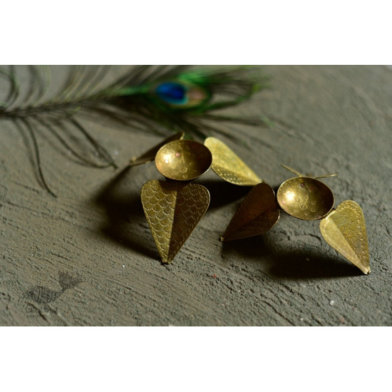 Handmade pure brass candle stand / diya