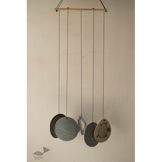 Handmade Ceramic Chimes - Hangings