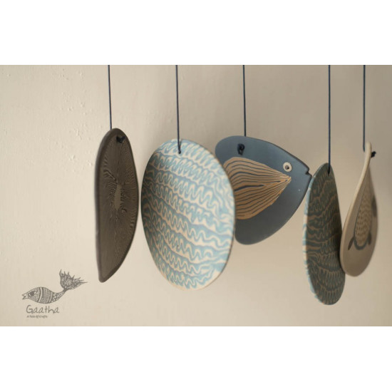 Handmade Ceramic Chimes - Hangings