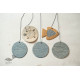 Handmade Ceramic Chimes - Hangings