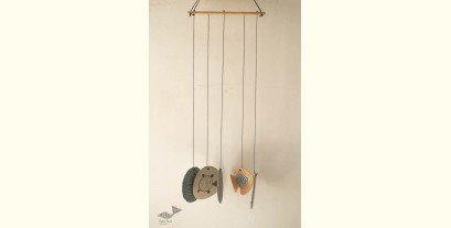 Ceramic . Hangings |  Handmade Ceramic Chimes - B