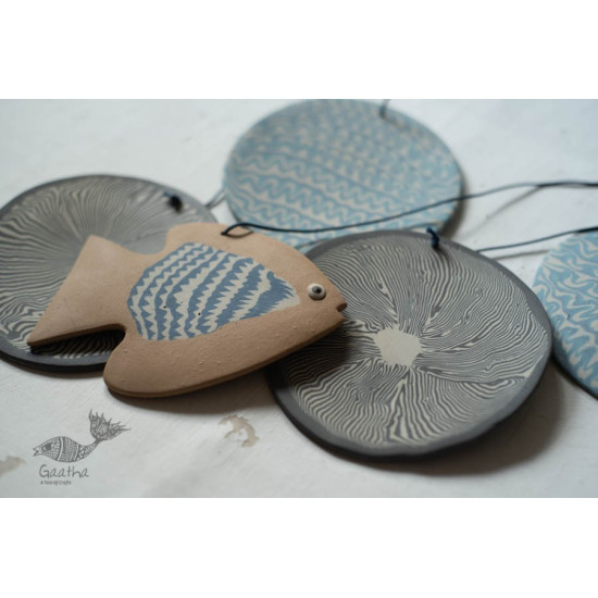 Handmade Ceramic Chimes - Hangings