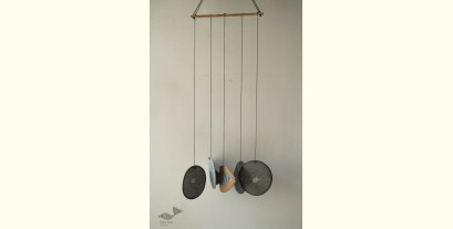 Ceramic . Hangings |  Handmade Ceramic Chimes - D