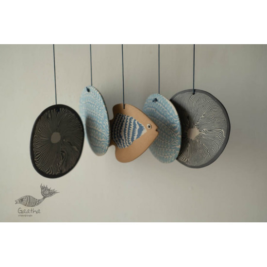 Handmade Ceramic Chimes - Hangings