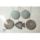 Handmade Ceramic Chimes - Hangings