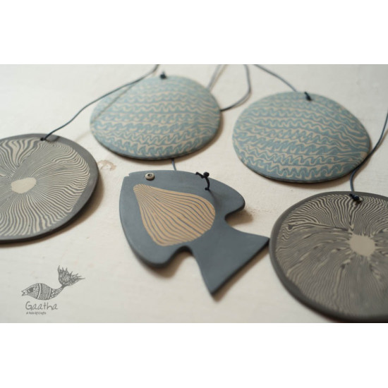 Handmade Ceramic Chimes - Hangings