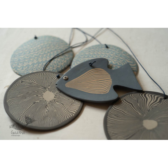 Handmade Ceramic Chimes - Hangings