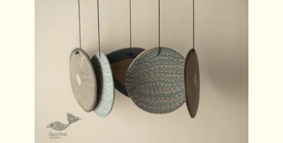 Ceramic . Hangings |  Handmade Ceramic Chimes - E