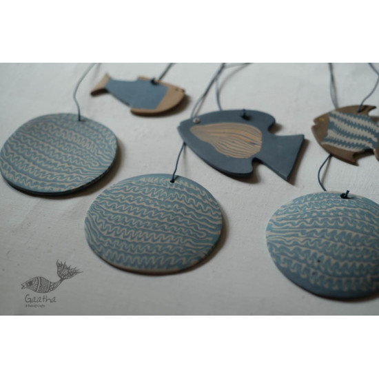 Handmade Ceramic Chimes - Hangings