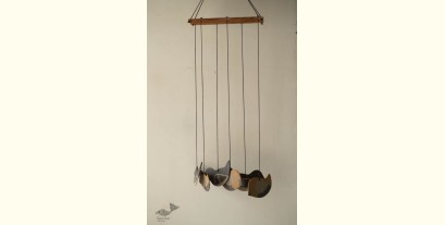 Ceramic . Hangings |  Handmade Ceramic Chimes - Birds