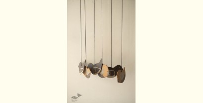 Ceramic . Hangings |  Handmade Ceramic Chimes - Birds