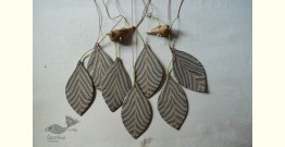 Ceramic . Hangings |  Handmade Ceramic Chimes - Leaves & Birds