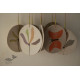 Handmade Ceramic Chimes - Hangings