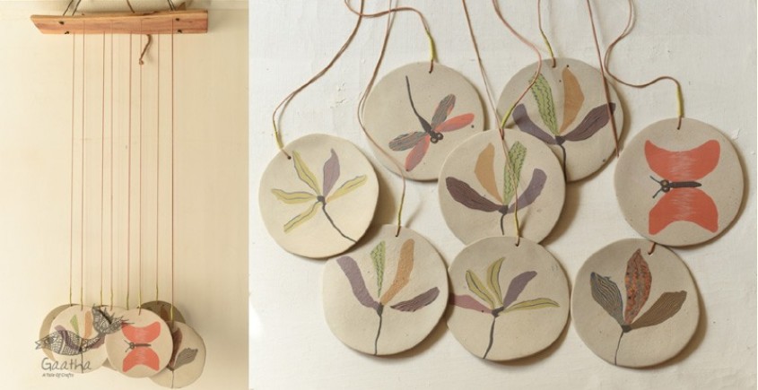 Handmade Ceramic Chimes - Hangings