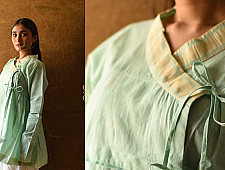 Raas | Unisex Kediyu - Handloom Cotton ~ Sky Blue