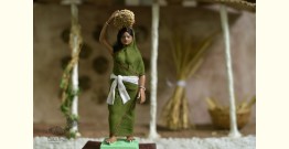 Gudiyawala . गुड़ियावाला | Clay Dolls ~ Lady Farmer