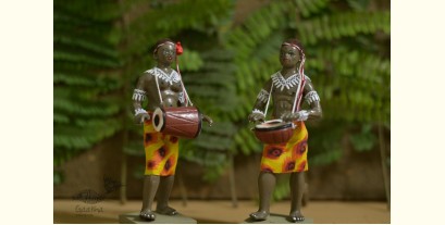 Gudiyawala . गुड़ियावाला | Clay Dolls (Set of Two) ~ Tau. Teboho