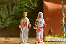Gudiyawala . गुड़ियावाला | Clay Dolls (Set of Two) ~ 7