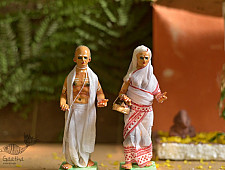 Gudiyawala . गुड़ियावाला | Clay Dolls (Set of Two) ~ 7