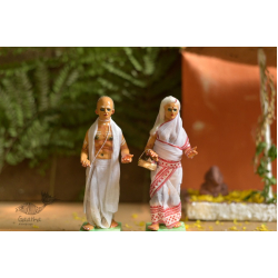 Gudiyawala . गुड़ियावाला | Clay Dolls (Set of Two) ~ 7