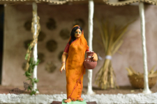 Gudiyawala . गुड़ियावाला | Clay Dolls ~ Santa