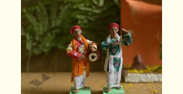 Gudiyawala . गुड़ियावाला | Clay Dolls (Set of Two) ~ Mandali