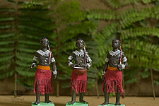 Gudiyawala . गुड़ियावाला | Clay Dolls (Set of Three) ~ 21