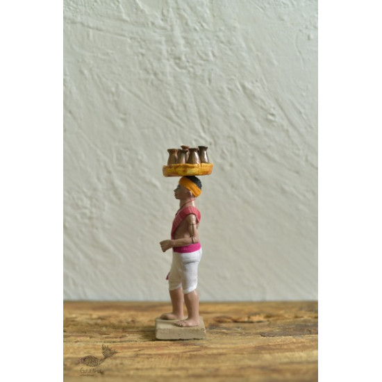 Handmade Clay Doll - 