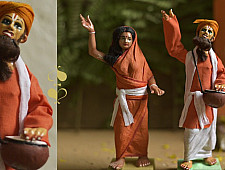 Gudiyawala . गुड़ियावाला | Clay Dolls (Set of Two) ~ 17