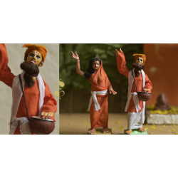 Gudiyawala . गुड़ियावाला | Clay Dolls (Set of Two) ~ 17