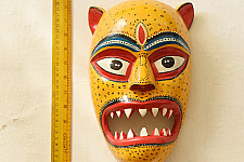 Handmade Wooden Mask ~ Asura