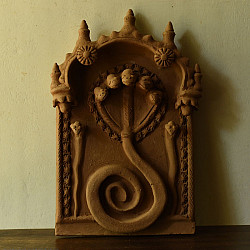 Molela | Mitti Ki Murti - Handmade Terracotta Wall Hanging Plaques - Kaliya