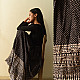 shop Jawariya Block Printed Long Skirt / Ghagra - black