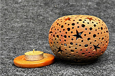 Terracotta Tales | Pottery Art ~ Kuladi T Light Holder (Three Options)