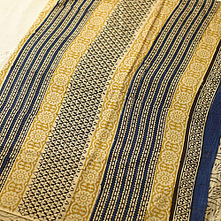 Indigenous Impressions ❣ Bagru Block Printed Cotton Saree - D