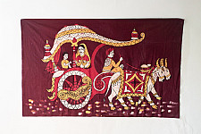 Batik Painting ~ A Cart