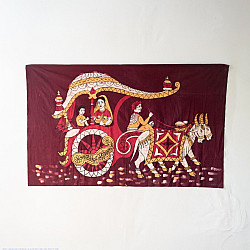 Batik Painting ~ A Cart