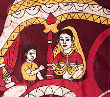 Batik Painting ~ A Cart