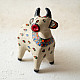 shop Madhubani Hand Painted Paper Mache ~ Dhenu / Cow