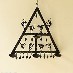 Ahou | Wrought Iron ~ Musical Dance Lamp Holder