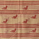 shop Handloom Soft Cotton Jamdani Stole - Bird Motif