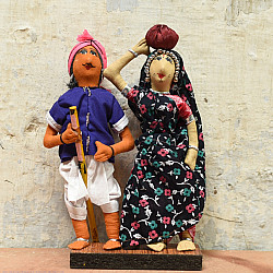 Gudiya - Jhabua Handmade Fabric Doll (Bhil) - N
