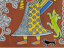 Mandana Art - Painting  - Pnihari