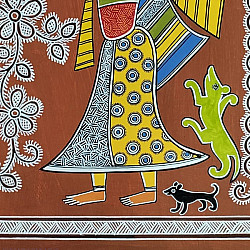 Mandana Art - Painting  - Pnihari