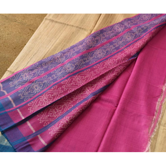 shop Pure Tussar Ghicha Silk Saree With Ganga Jamuna Border